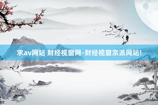 求av网站 财经视窗网-财经视窗宗派网站!